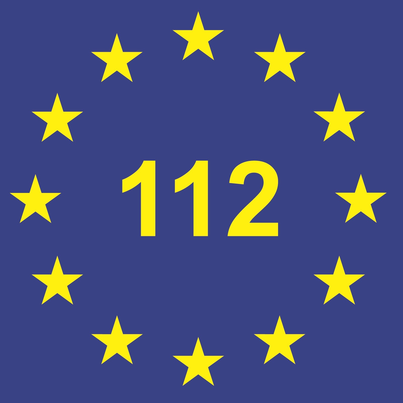 Logo notruf 112 europaweit