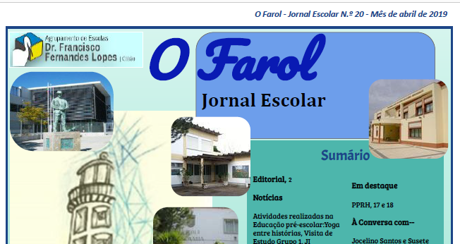 Jornal Escolar - O Farol #20 (abril/2019)